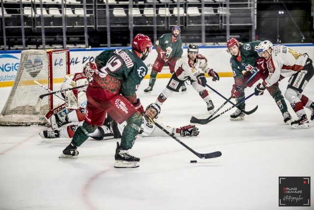 Photo hockey match Cergy-Pontoise - Chamonix  le 15/01/2023