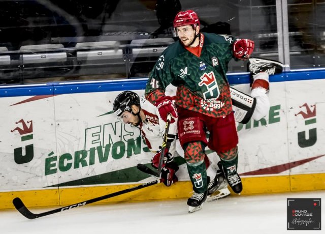 Photo hockey match Cergy-Pontoise - Chamonix  le 15/01/2023