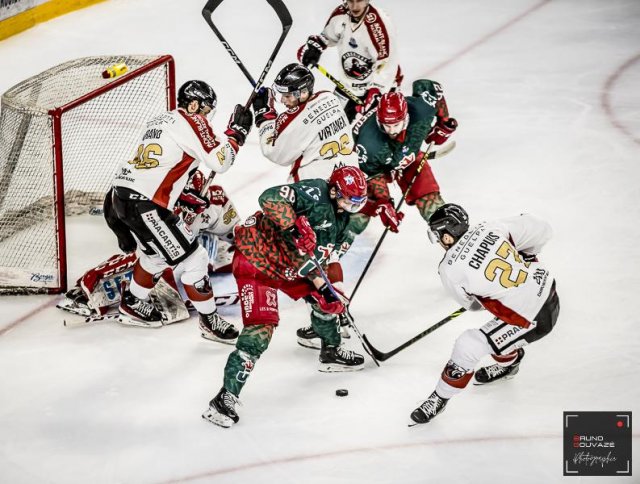 Photo hockey match Cergy-Pontoise - Chamonix  le 15/01/2023