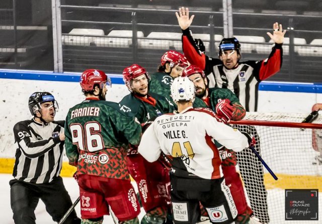 Photo hockey match Cergy-Pontoise - Chamonix  le 15/01/2023