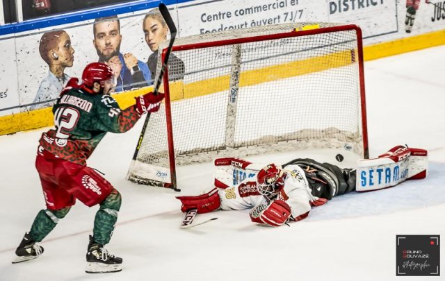 Photo hockey match Cergy-Pontoise - Chamonix  le 15/01/2023