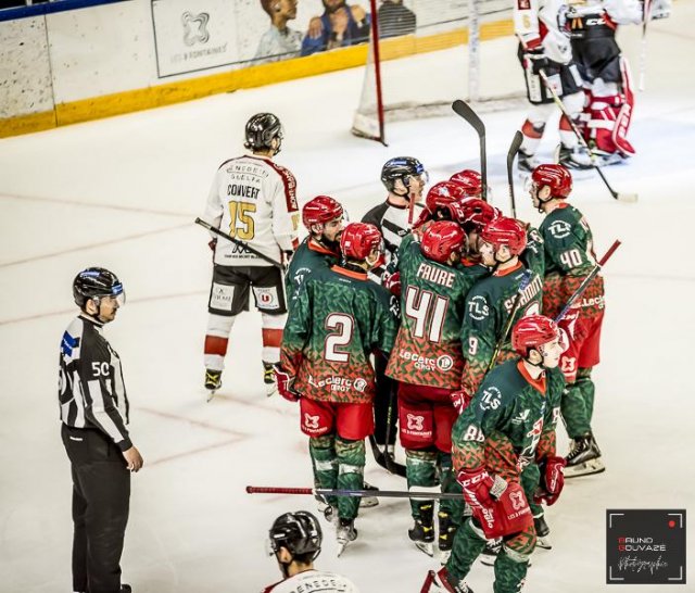 Photo hockey match Cergy-Pontoise - Chamonix  le 15/01/2023