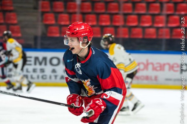 Photo hockey match Grenoble U20 - Rouen U20 le 15/01/2023