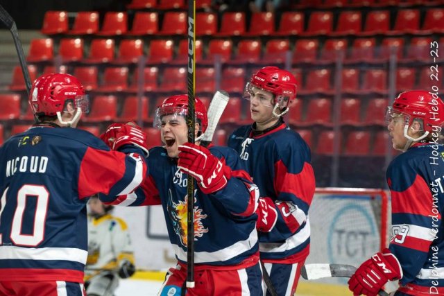 Photo hockey match Grenoble U20 - Rouen U20 le 15/01/2023