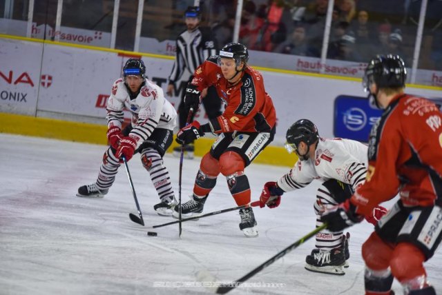 Photo hockey match Chamonix  - Briançon  le 17/01/2023