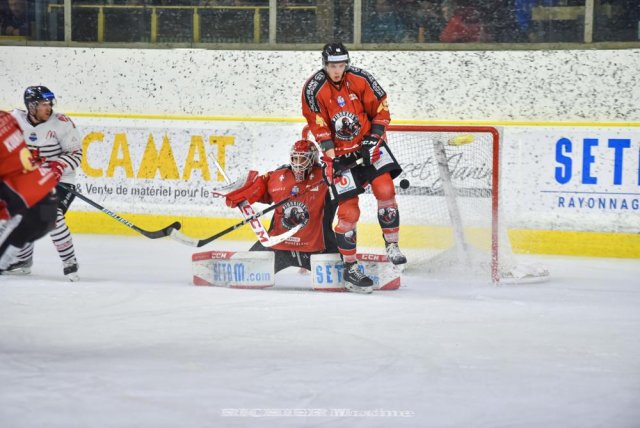 Photo hockey match Chamonix  - Briançon  le 17/01/2023