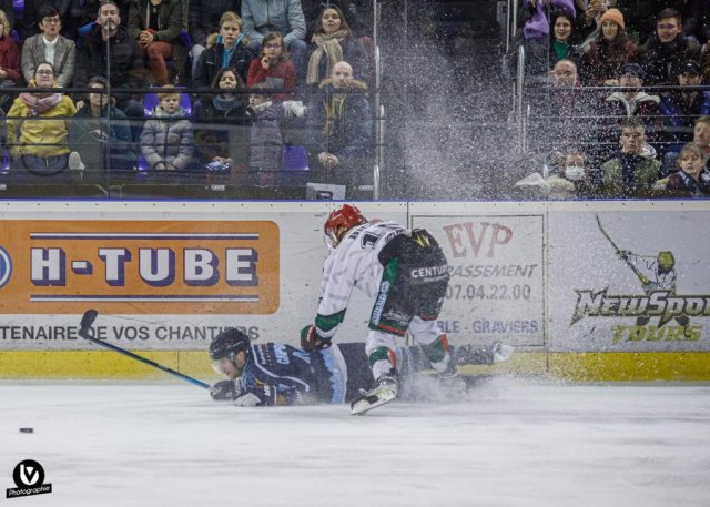 Photo hockey match Tours  - Mont-Blanc le 14/01/2023