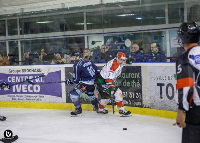 Photo hockey match Tours  - Mont-Blanc le 14/01/2023