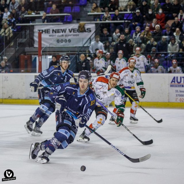 Photo hockey match Tours  - Mont-Blanc le 14/01/2023