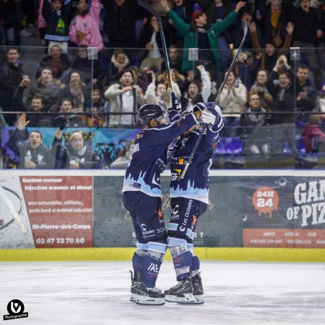 Photo hockey match Tours  - Mont-Blanc le 14/01/2023