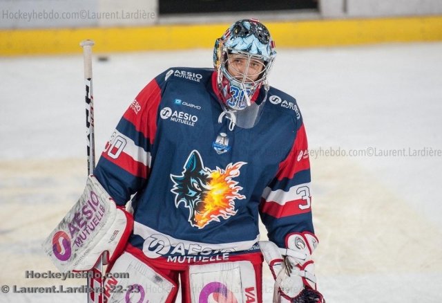 Photo hockey match Grenoble  - Angers  le 17/01/2023