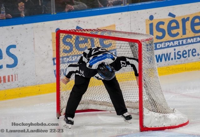 Photo hockey match Grenoble  - Angers  le 17/01/2023
