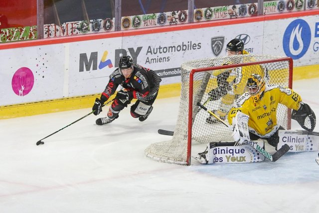 Photo hockey match Amiens  - Rouen le 17/01/2023