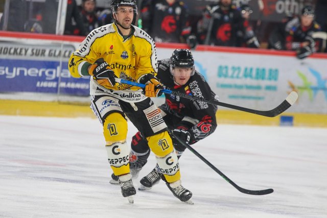 Photo hockey match Amiens  - Rouen le 17/01/2023