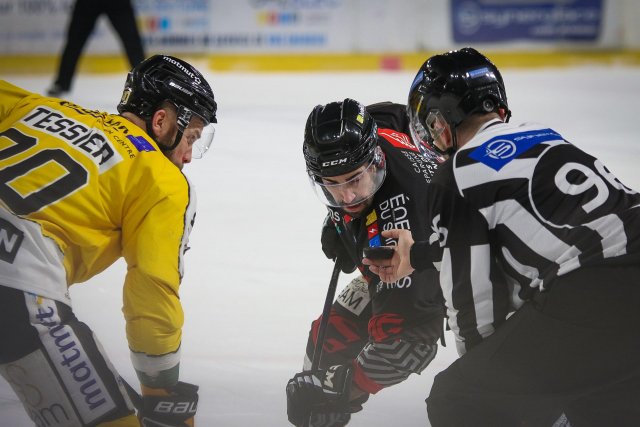 Photo hockey match Amiens  - Rouen le 17/01/2023