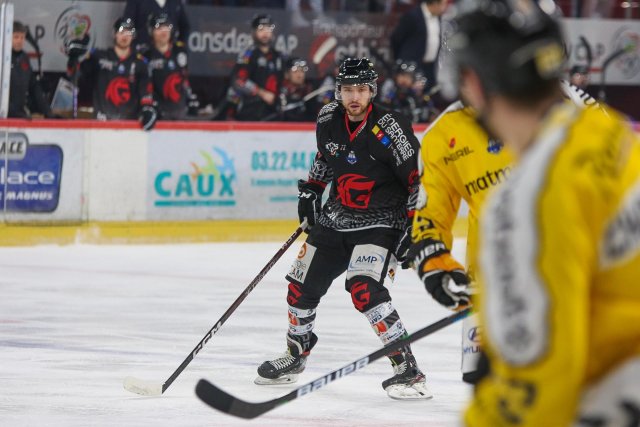 Photo hockey match Amiens  - Rouen le 17/01/2023