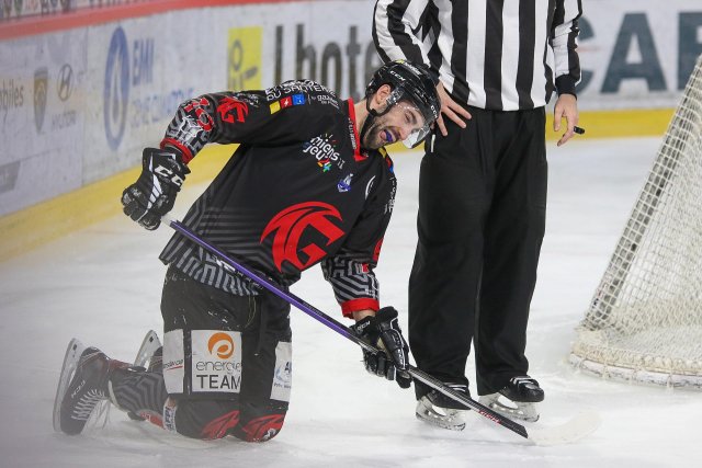 Photo hockey match Amiens  - Rouen le 17/01/2023