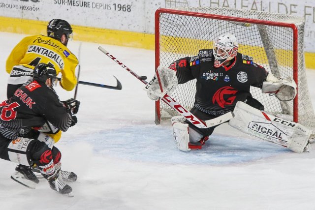 Photo hockey match Amiens  - Rouen le 17/01/2023