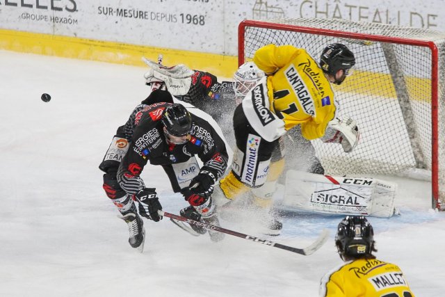 Photo hockey match Amiens  - Rouen le 17/01/2023