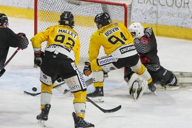 Photo hockey match Amiens  - Rouen le 17/01/2023