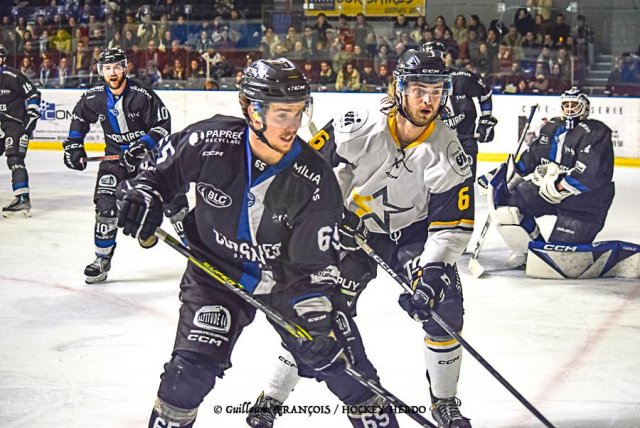 Photo hockey match Nantes - Strasbourg  le 18/01/2023