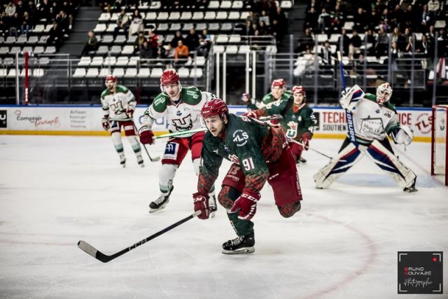 Photo hockey match Cergy-Pontoise - Anglet le 17/01/2023