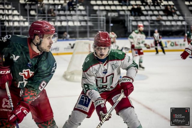 Photo hockey match Cergy-Pontoise - Anglet le 17/01/2023