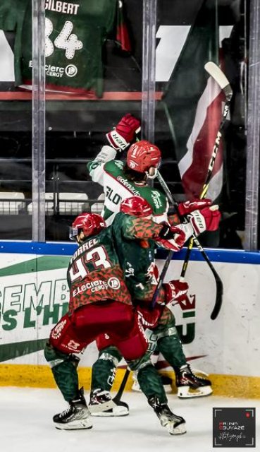 Photo hockey match Cergy-Pontoise - Anglet le 17/01/2023