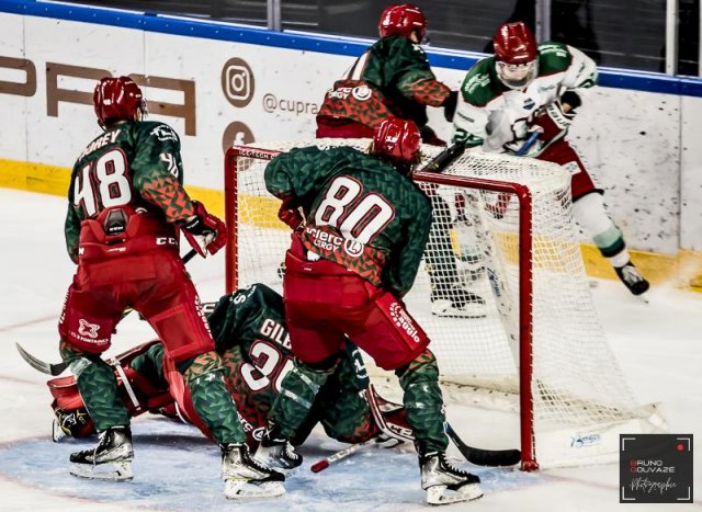 Photo hockey match Cergy-Pontoise - Anglet le 17/01/2023