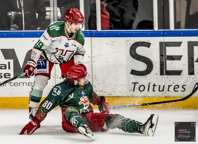 Photo hockey match Cergy-Pontoise - Anglet le 17/01/2023