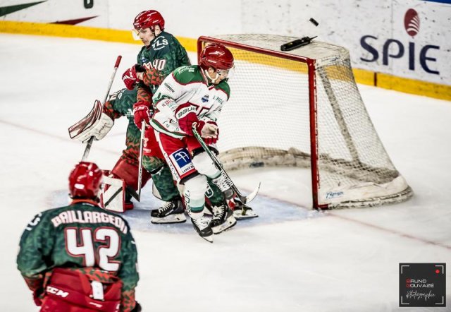 Photo hockey match Cergy-Pontoise - Anglet le 17/01/2023