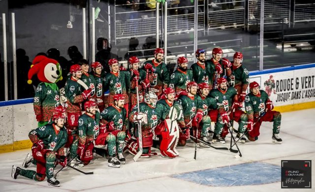 Photo hockey match Cergy-Pontoise - Anglet le 17/01/2023