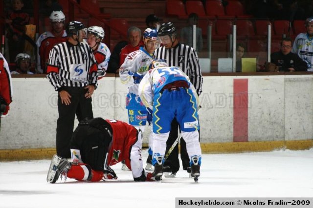 Photo hockey match Briançon  - Gap  le 15/09/2009
