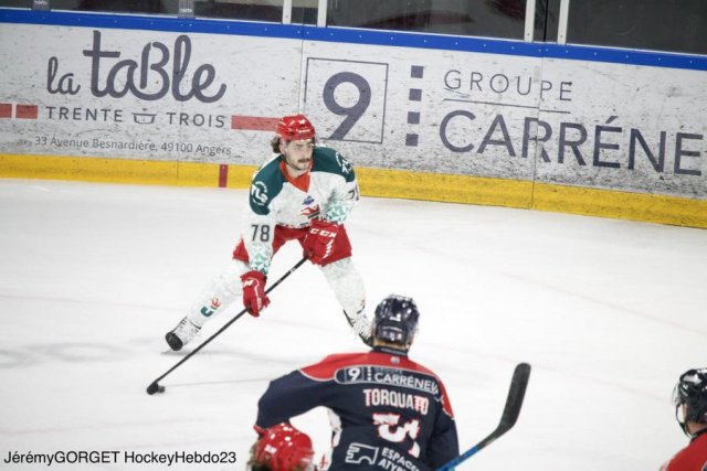 Photo hockey match Angers  - Cergy-Pontoise le 20/01/2023