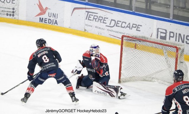 Photo hockey match Angers  - Cergy-Pontoise le 20/01/2023