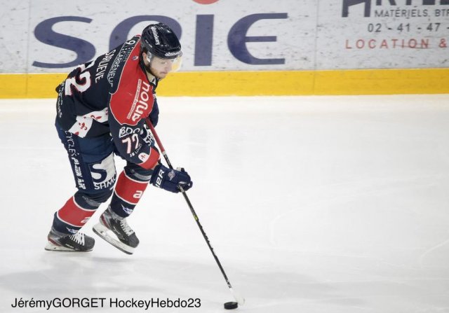 Photo hockey match Angers  - Cergy-Pontoise le 20/01/2023