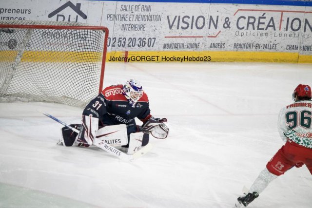 Photo hockey match Angers  - Cergy-Pontoise le 20/01/2023