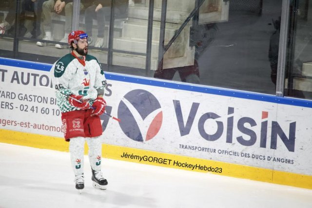 Photo hockey match Angers  - Cergy-Pontoise le 20/01/2023