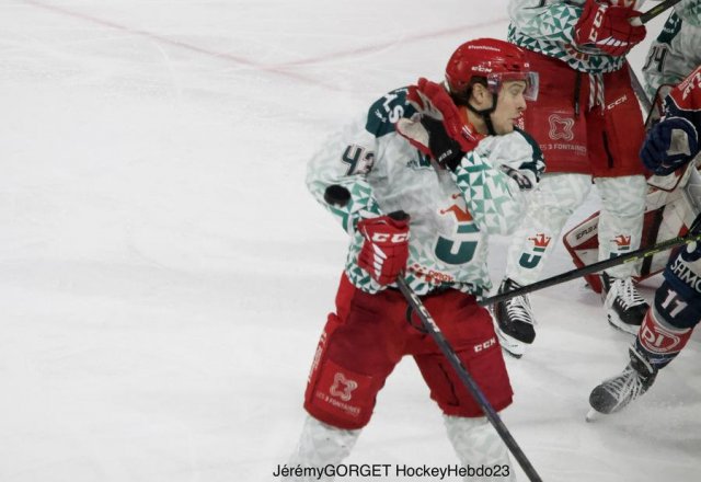 Photo hockey match Angers  - Cergy-Pontoise le 20/01/2023