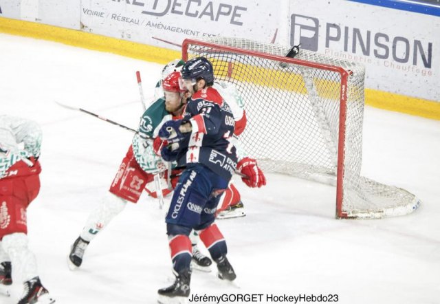 Photo hockey match Angers  - Cergy-Pontoise le 20/01/2023