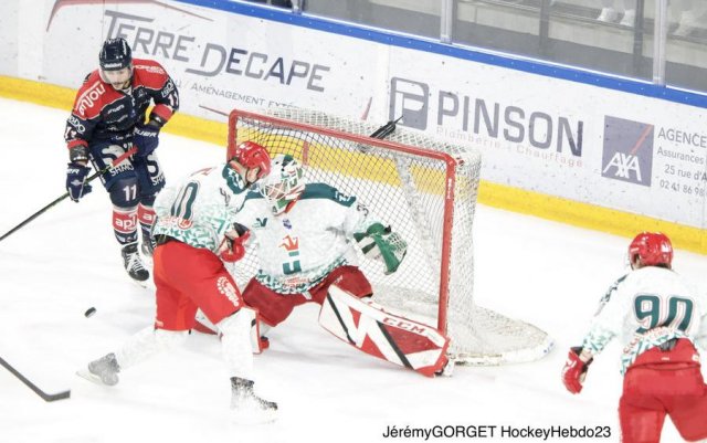 Photo hockey match Angers  - Cergy-Pontoise le 20/01/2023