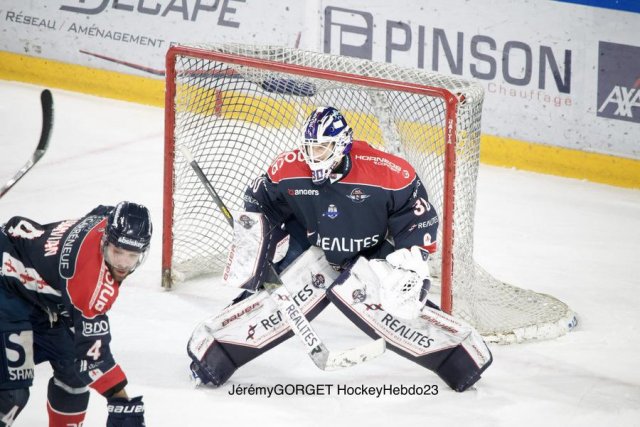 Photo hockey match Angers  - Nice le 22/01/2023