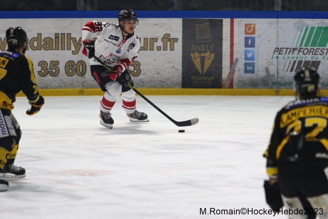 Photo hockey match Rouen - Bordeaux le 22/01/2023