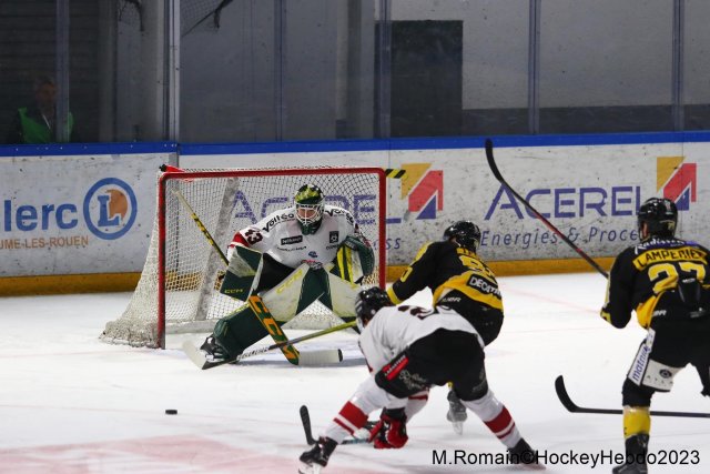 Photo hockey match Rouen - Bordeaux le 22/01/2023