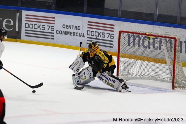 Photo hockey match Rouen - Bordeaux le 22/01/2023