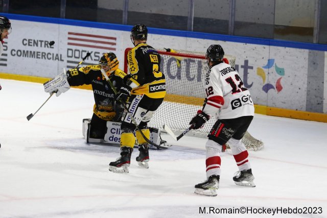 Photo hockey match Rouen - Bordeaux le 22/01/2023