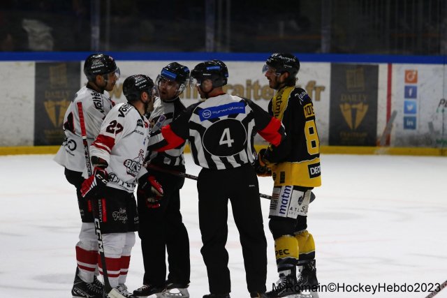 Photo hockey match Rouen - Bordeaux le 22/01/2023