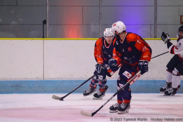 Photo hockey match Clermont-Ferrand - Toulouse-Blagnac le 21/01/2023