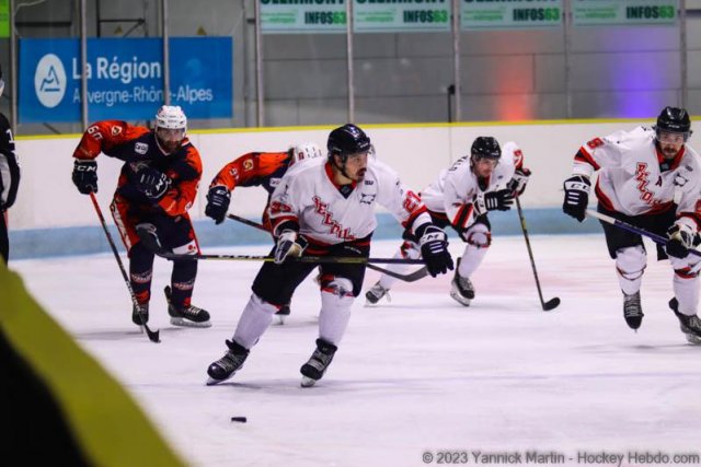 Photo hockey match Clermont-Ferrand - Toulouse-Blagnac le 21/01/2023