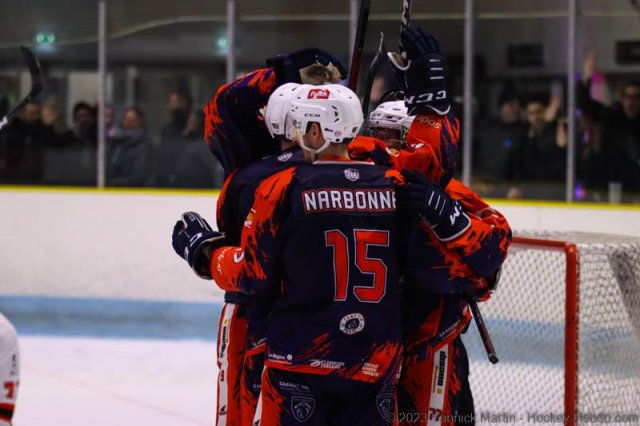 Photo hockey match Clermont-Ferrand - Toulouse-Blagnac le 21/01/2023